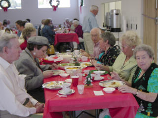 Christmas Dinner at Gulf to Bay 2002 - Slide 5