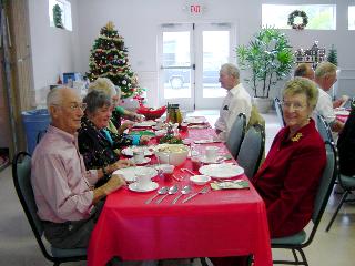 Christmas Dinner at Gulf to Bay 2002 - Slide 8