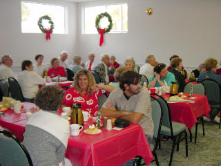 Christmas Dinner at Gulf to Bay 2002 - Slide 12