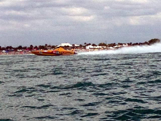 Cell Phone Photos by Paula Crosby<br>
Offshore Boat Race at Englewood Beach April 13 - 2014 - Slide 9