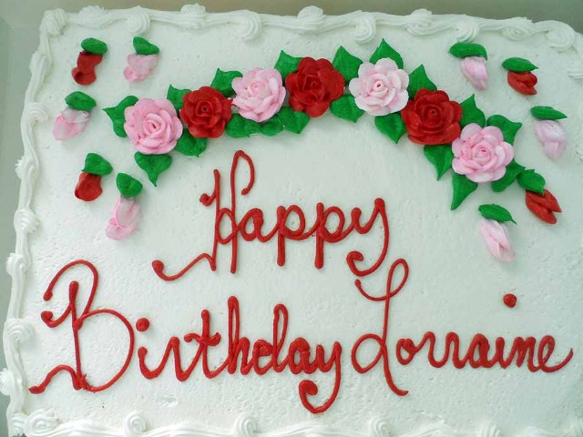 Lorraine Dube's Birthday Celebration - Slide 1