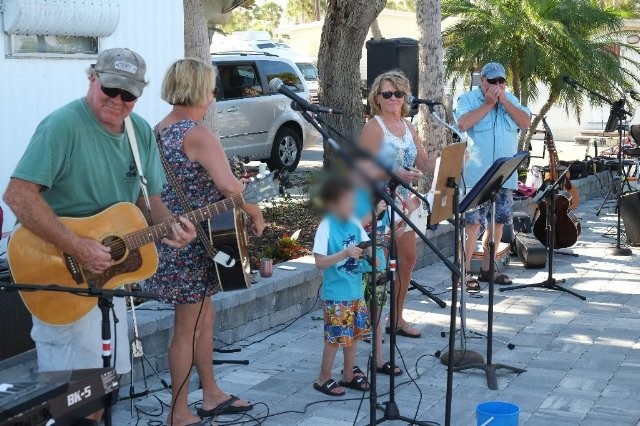 Music on the Pavilion by The Bishops and Friends - Photos by Roger Cissa - Slide 26